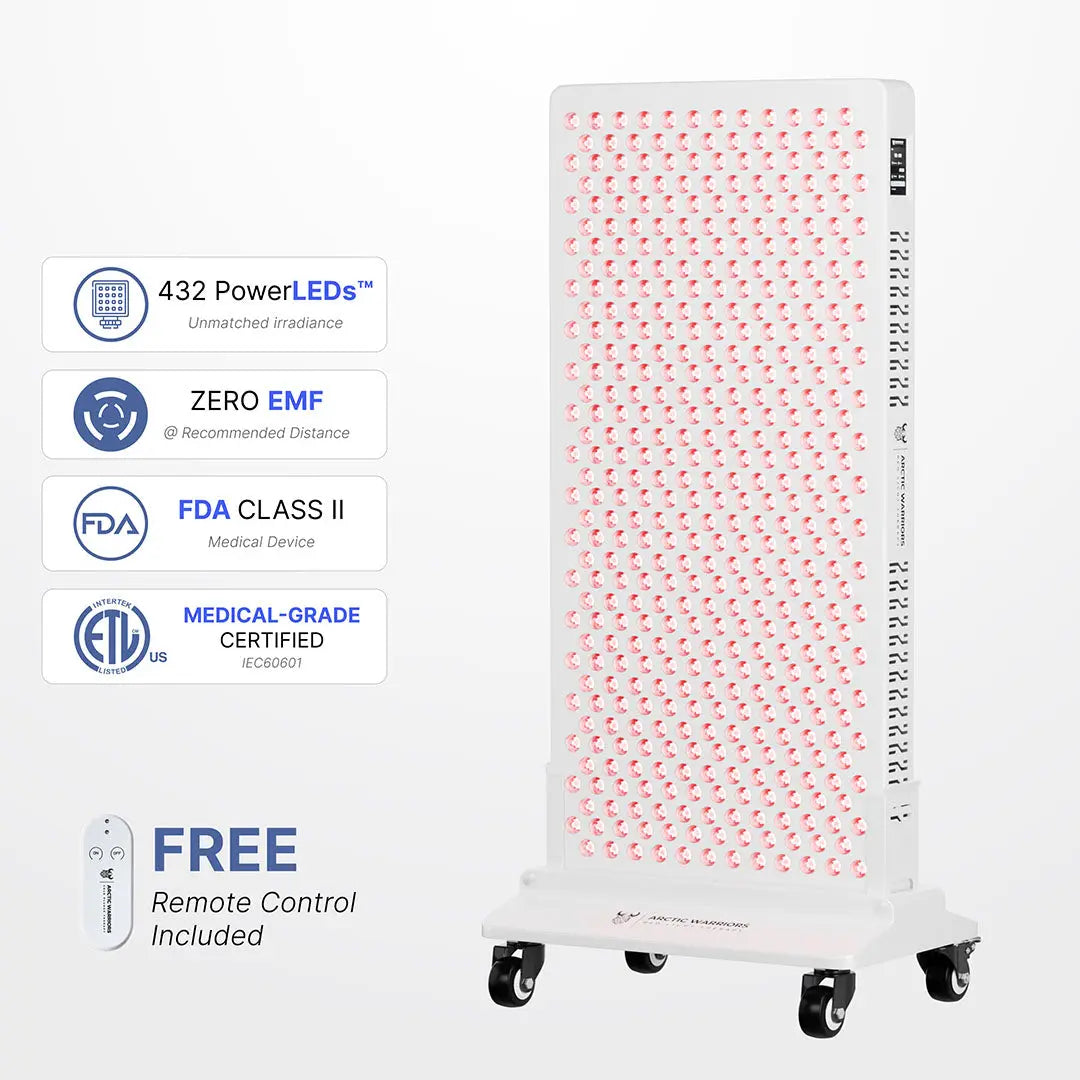 Arctic Warrior BioSpectrum+ AW500 Red Light Therapy Arctic Warriors